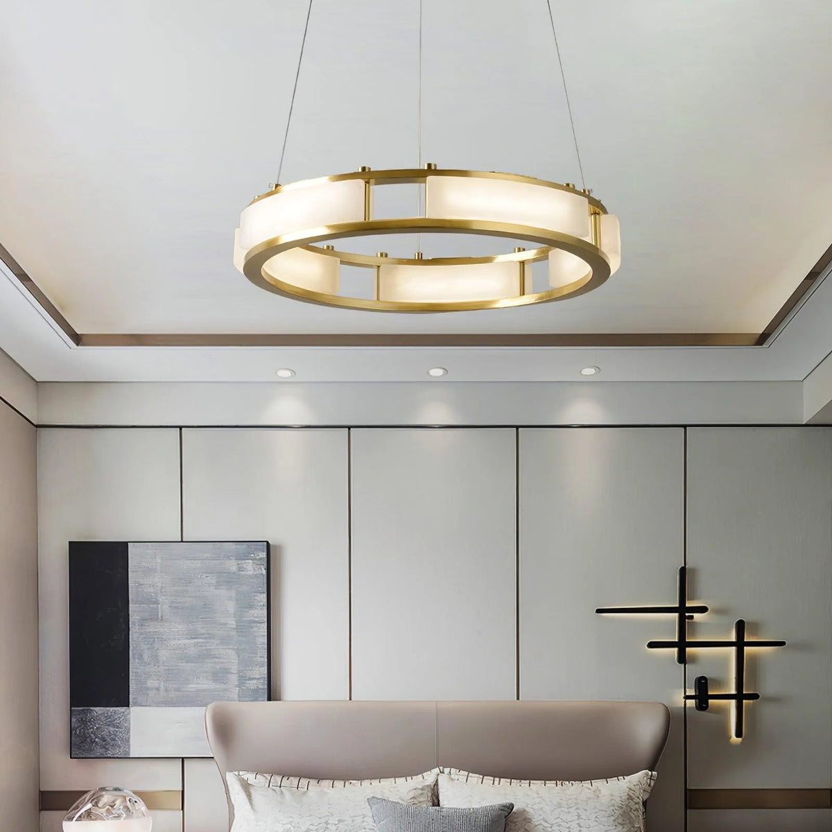 Qatar Alabaster Chandelier - Pre Order