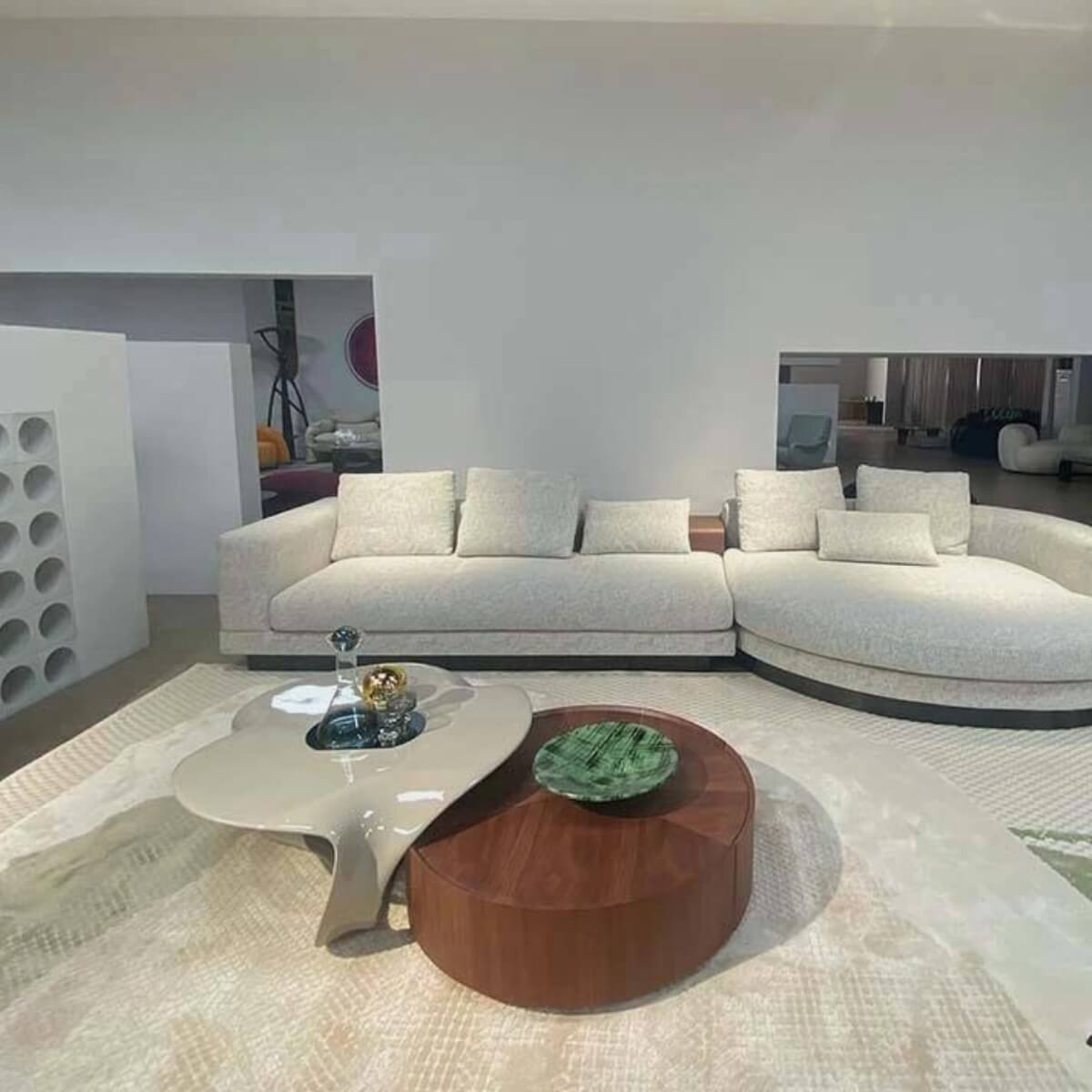 Radiant Realm model 04 sofa ideal for upscale living room decor