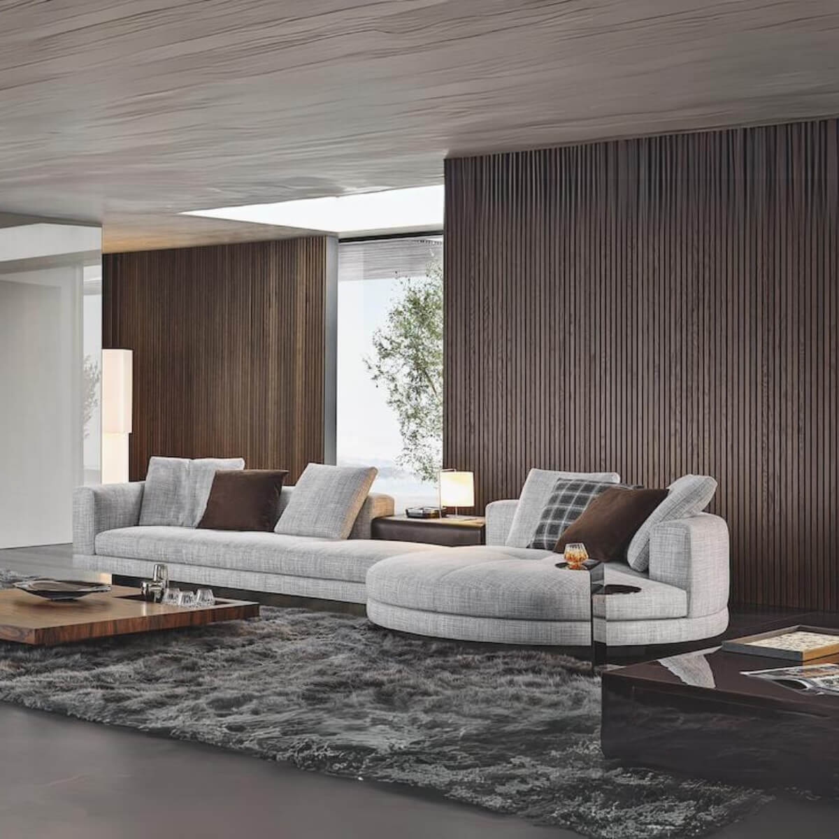 Radiant Realm designer sofa model 06 with premium upholstery and clean lines