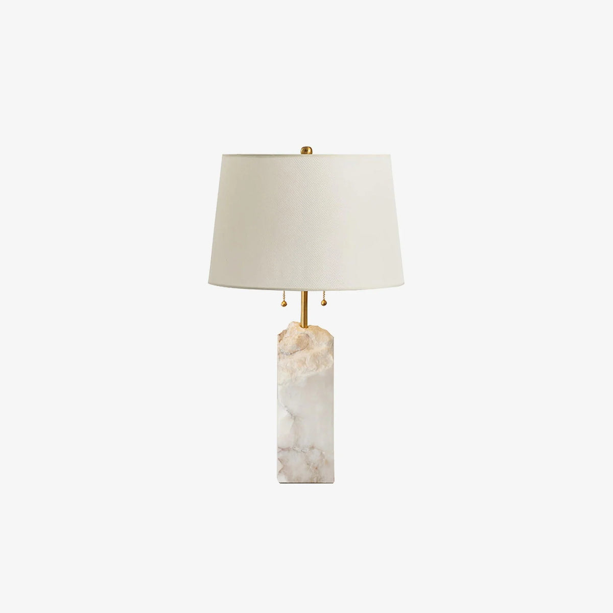 Raw Alabaster Table Lamp - Pre Order
