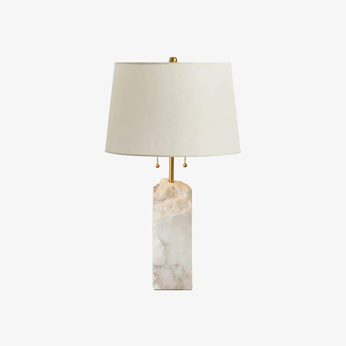 Raw Alabaster Table Lamp - Pre Order