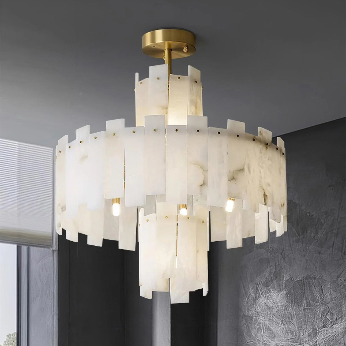 Regina Alabaster Chandelier - Pre Order