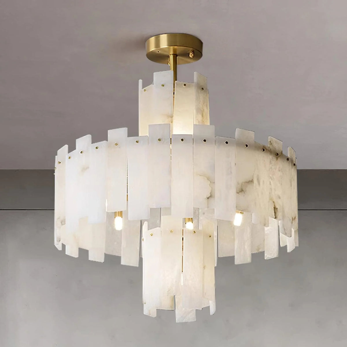 Regina Alabaster Chandelier - Pre Order