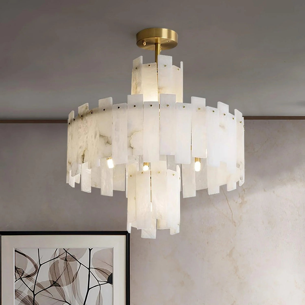 Regina Alabaster Chandelier - Pre Order