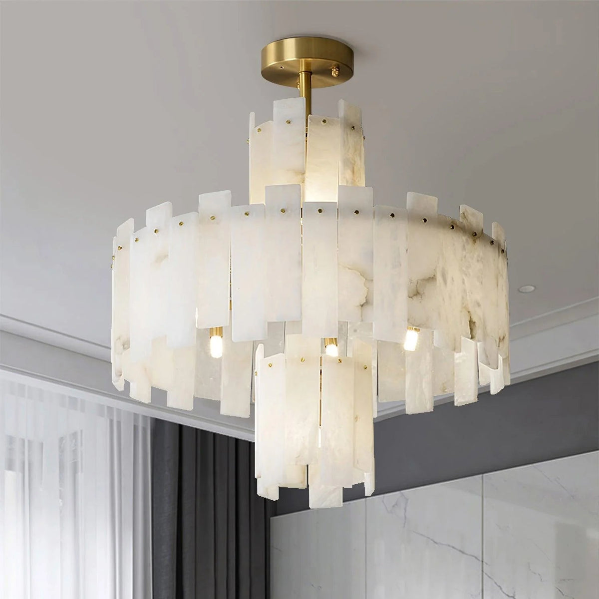 Regina Alabaster Chandelier - Pre Order