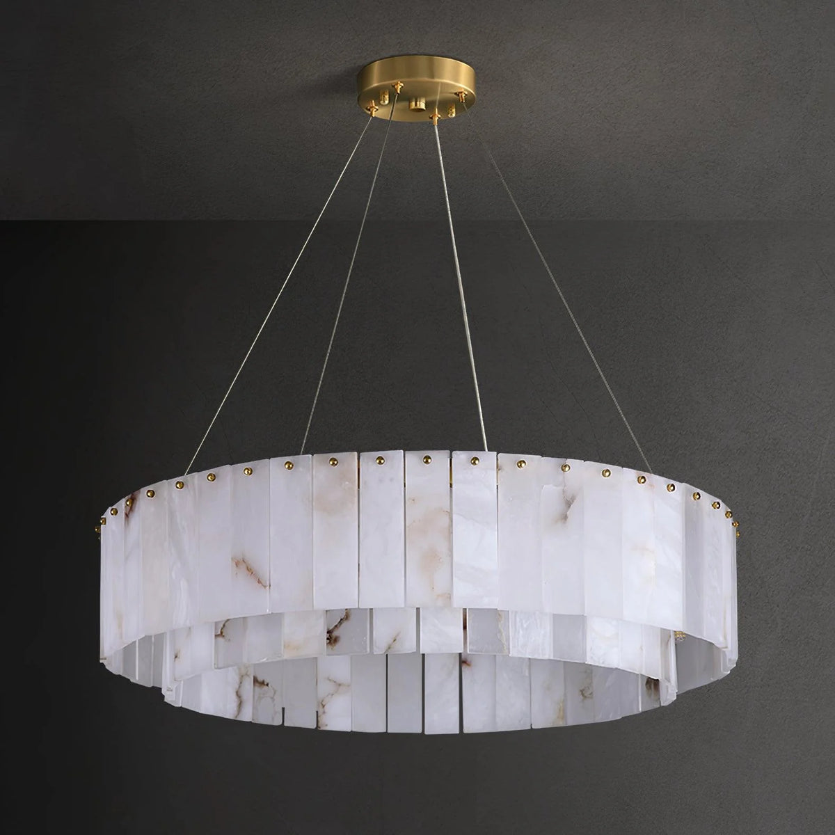 Rock Alabaster Chandelier - Pre Order
