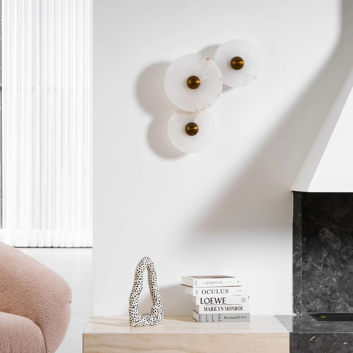 Nayra Alabaster Wall Lamp - Pre Order