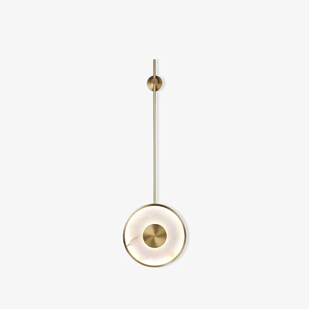 Round Alabaster Wall Lamp - Pre Order