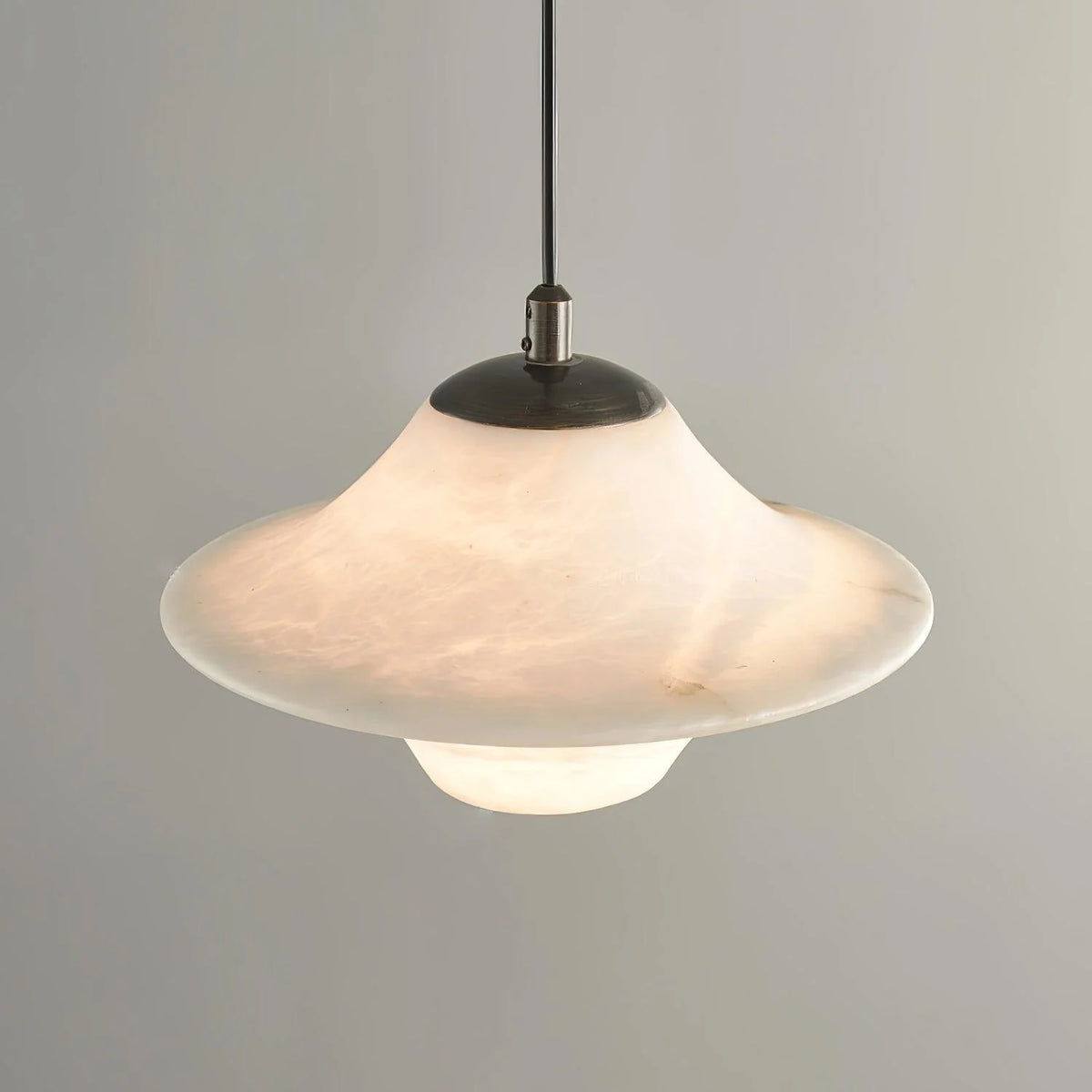 Saucer Alabaster Pendant Light - Pre Order