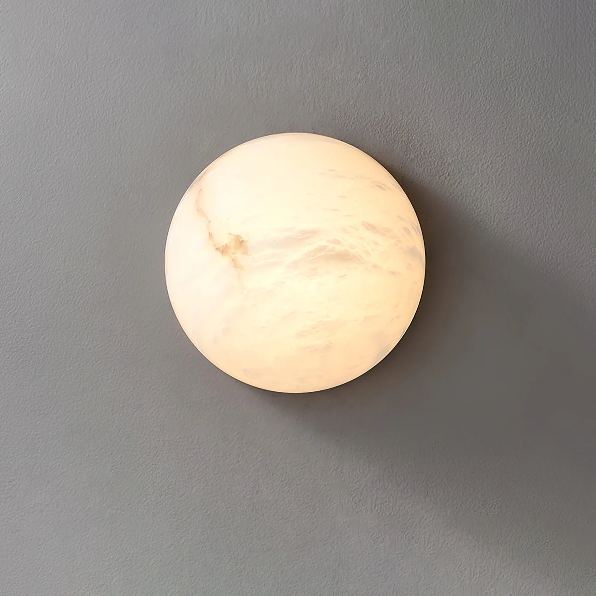 Semicircular Alabaster Wall Lamp - Pre Order
