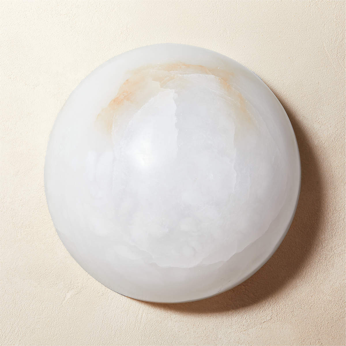 Semicircular Alabaster Wall Lamp - Pre Order