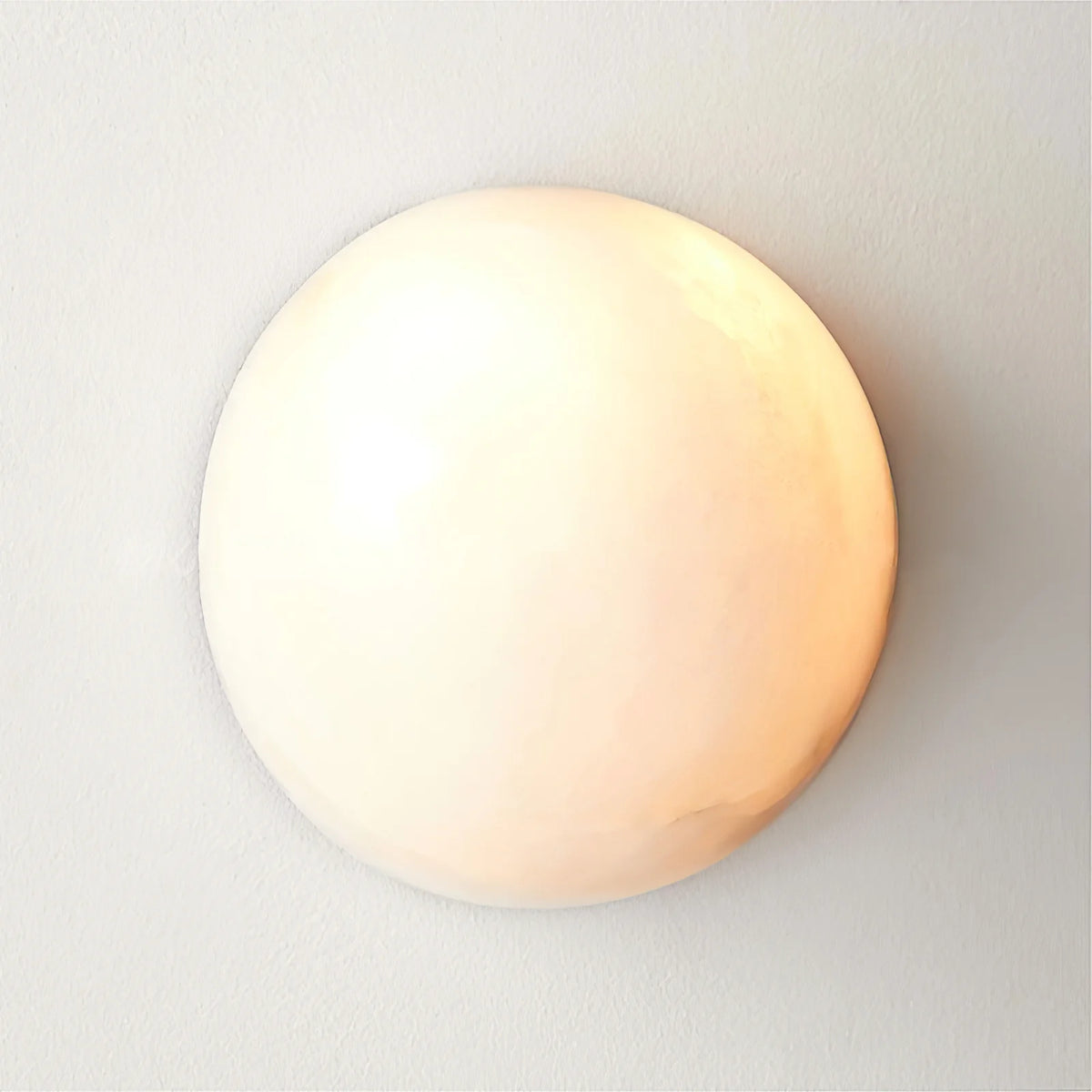 Semicircular Alabaster Wall Lamp - Pre Order