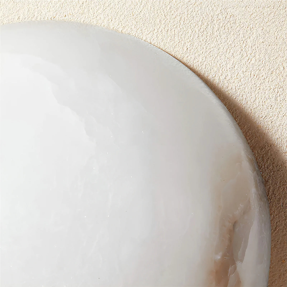 Semicircular Alabaster Wall Lamp - Pre Order