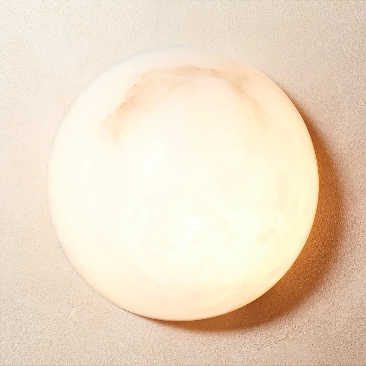 Semicircular Alabaster Wall Lamp - Pre Order