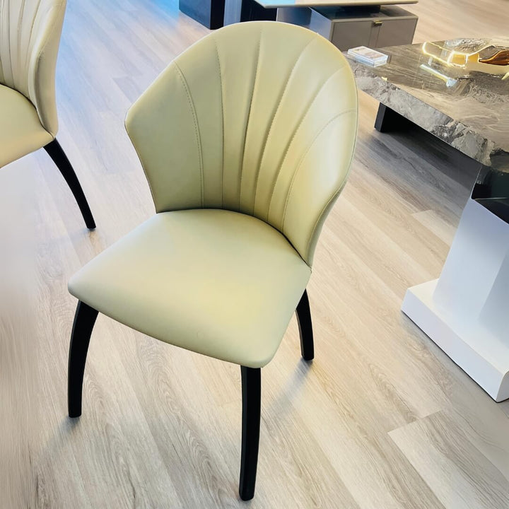 Sleek Sit solid wood dining chair with minimalist modern design