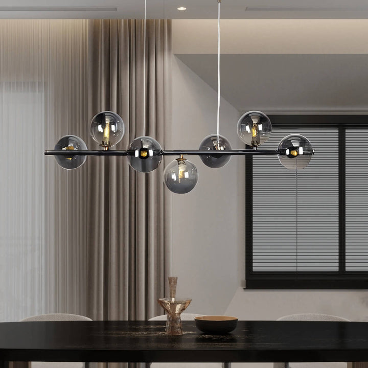 Smoke liner pendant light – modern style.