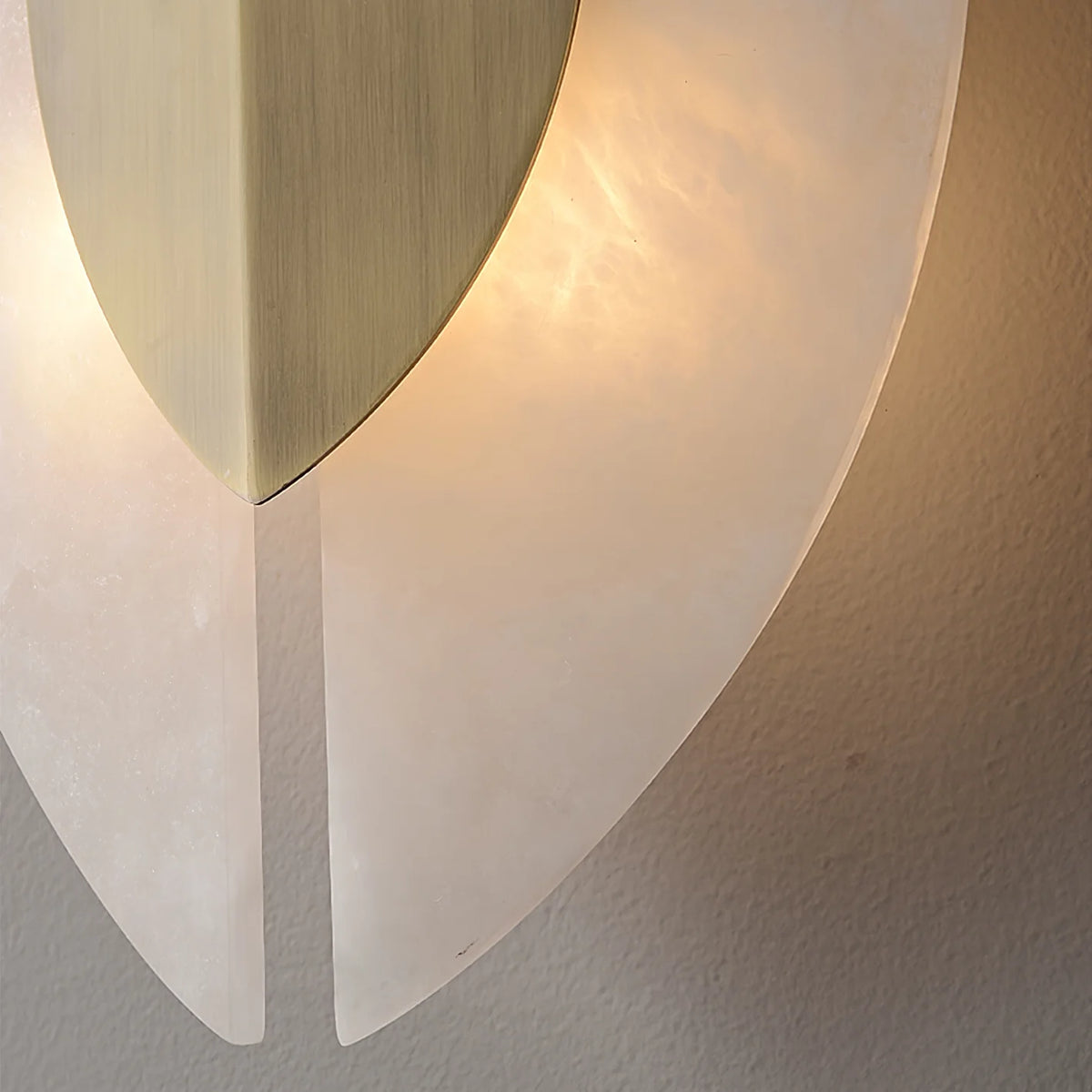 Solari Alabaster Leaf Sconce - Pre Order