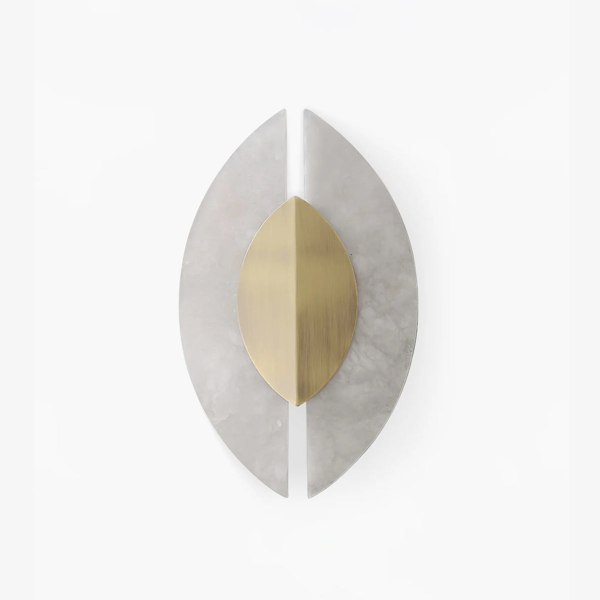 Solari Alabaster Leaf Sconce - Pre Order