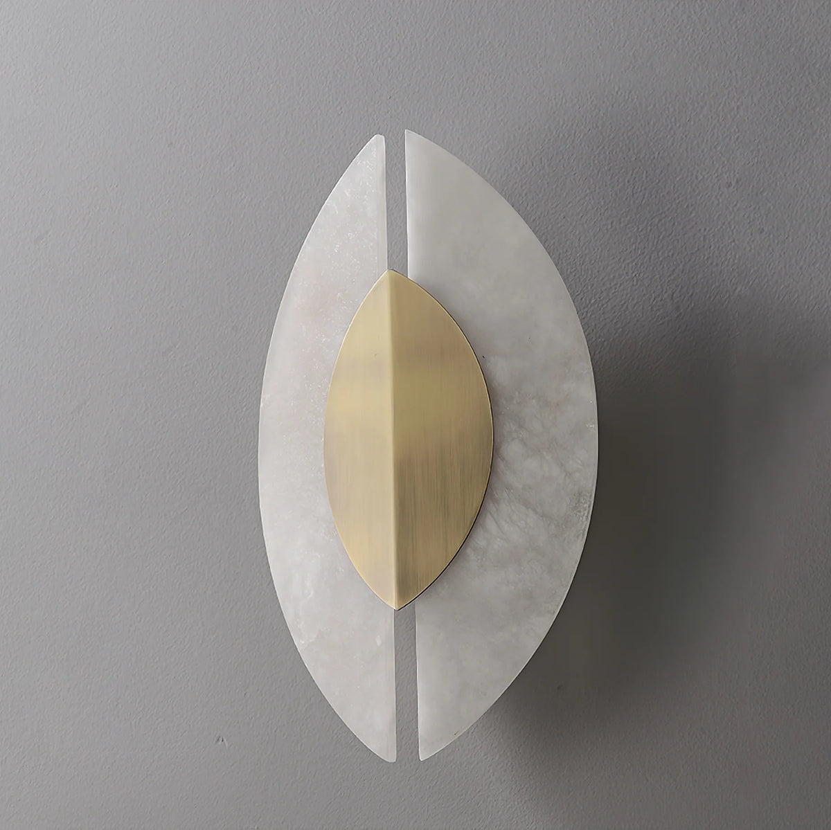 Solari Alabaster Leaf Sconce - Pre Order