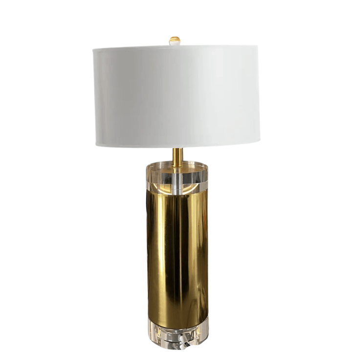 Sophia crystal base bedside table lamp model 5, elegant sparkling design for modern bedroom decor