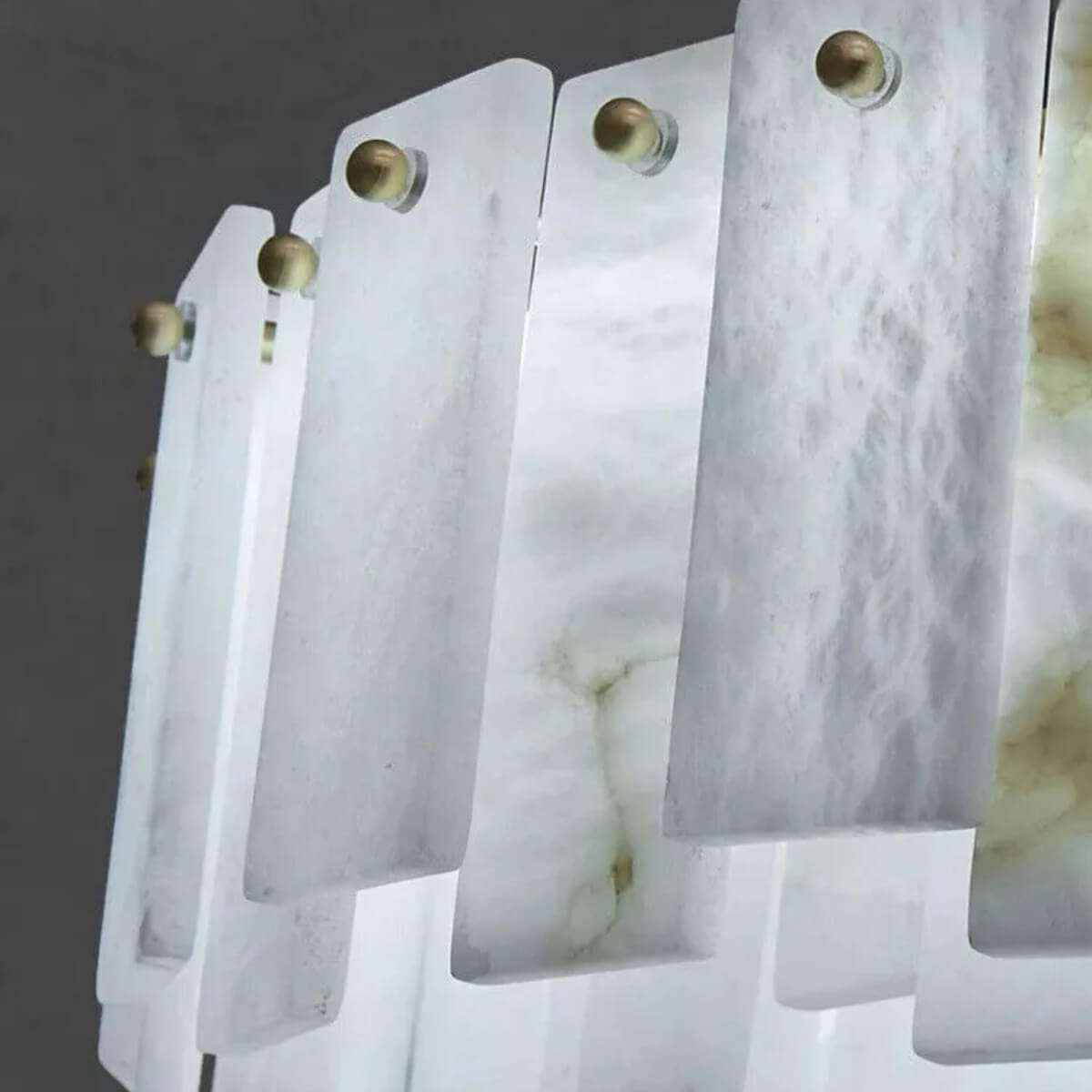 Spanish Alabaster Chandelier Light – 800MM Diameter