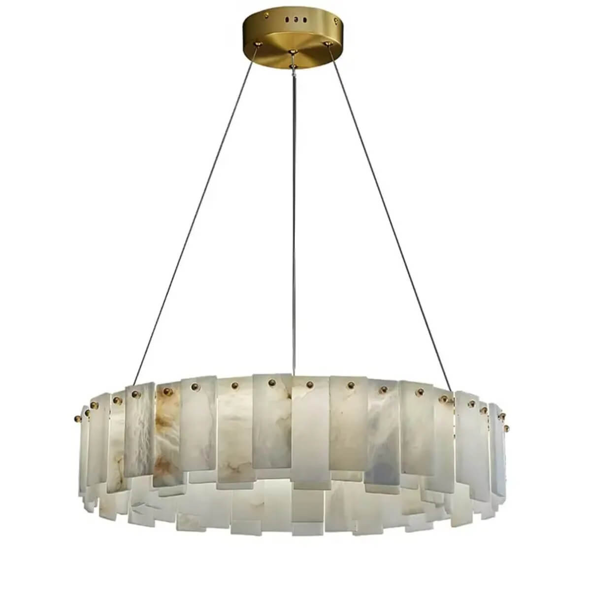 Spanish Alabaster Chandelier Light – 800MM Diameter