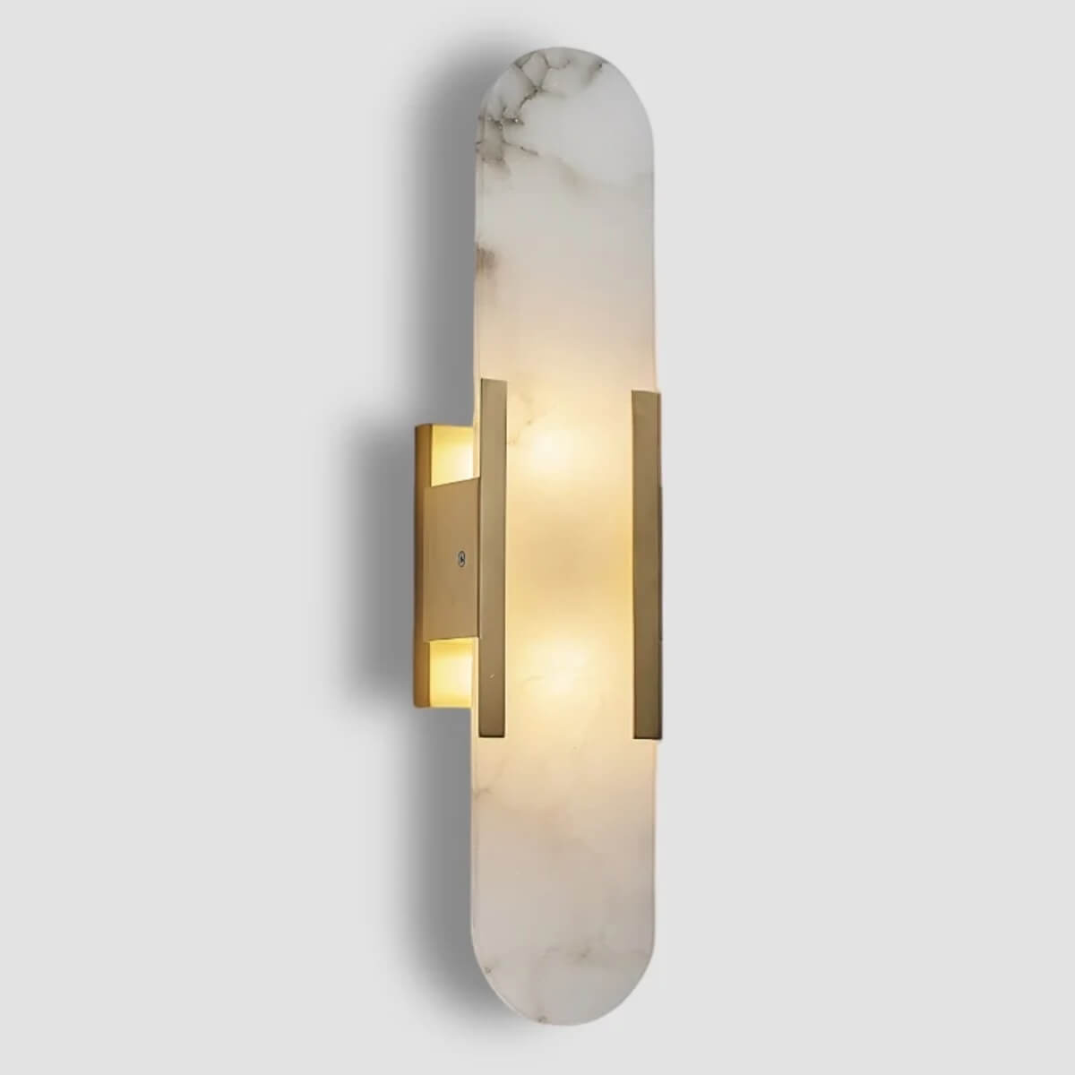 Spanish Alabaster Oval Wall Lamp – Modern Elegance with Timeless Charm