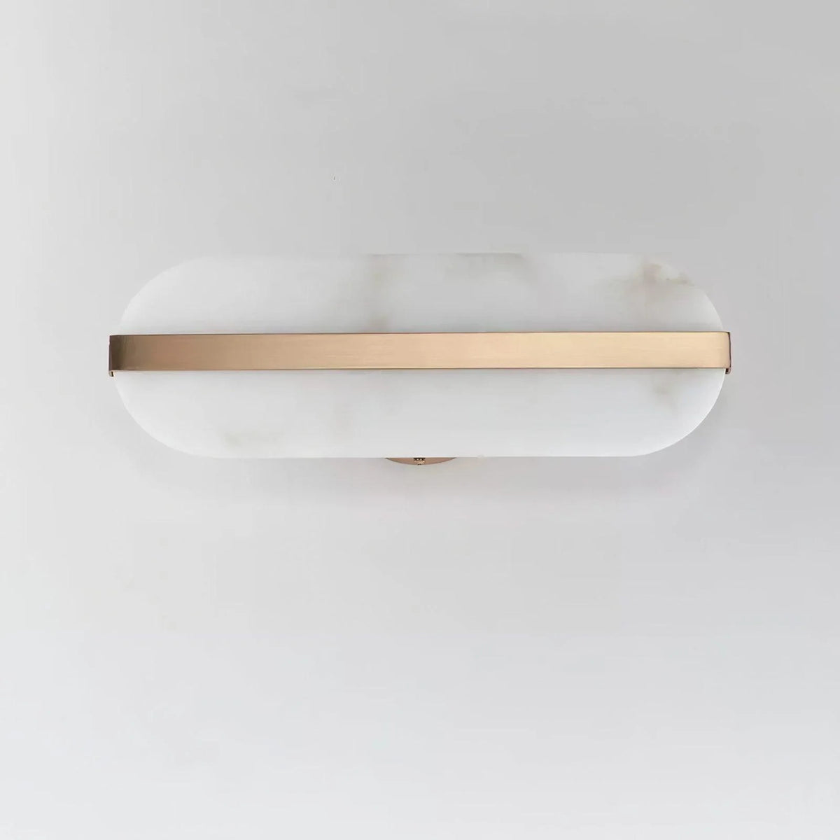Long Ellipse Alabaster Wall Sconce - Pre Order