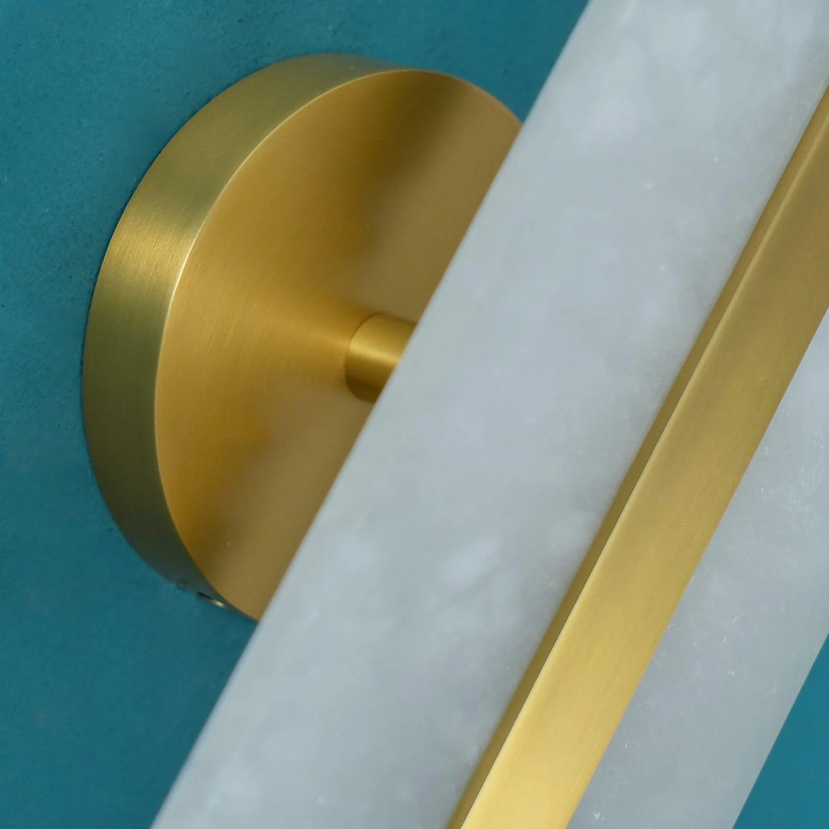 Long Ellipse Alabaster Wall Sconce - Pre Order