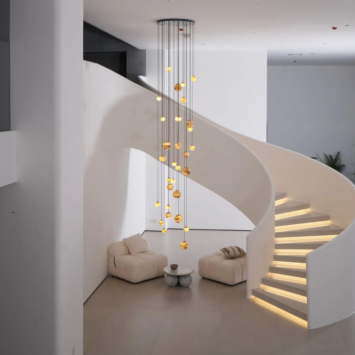 Sultana Alabaster Cluster Chandelier - Pre Order