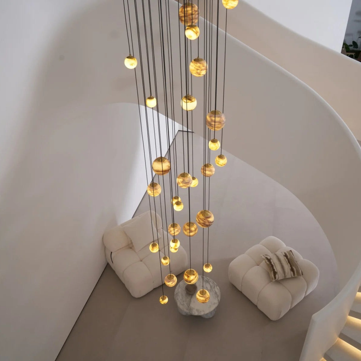 Sultana Alabaster Cluster Chandelier - Pre Order