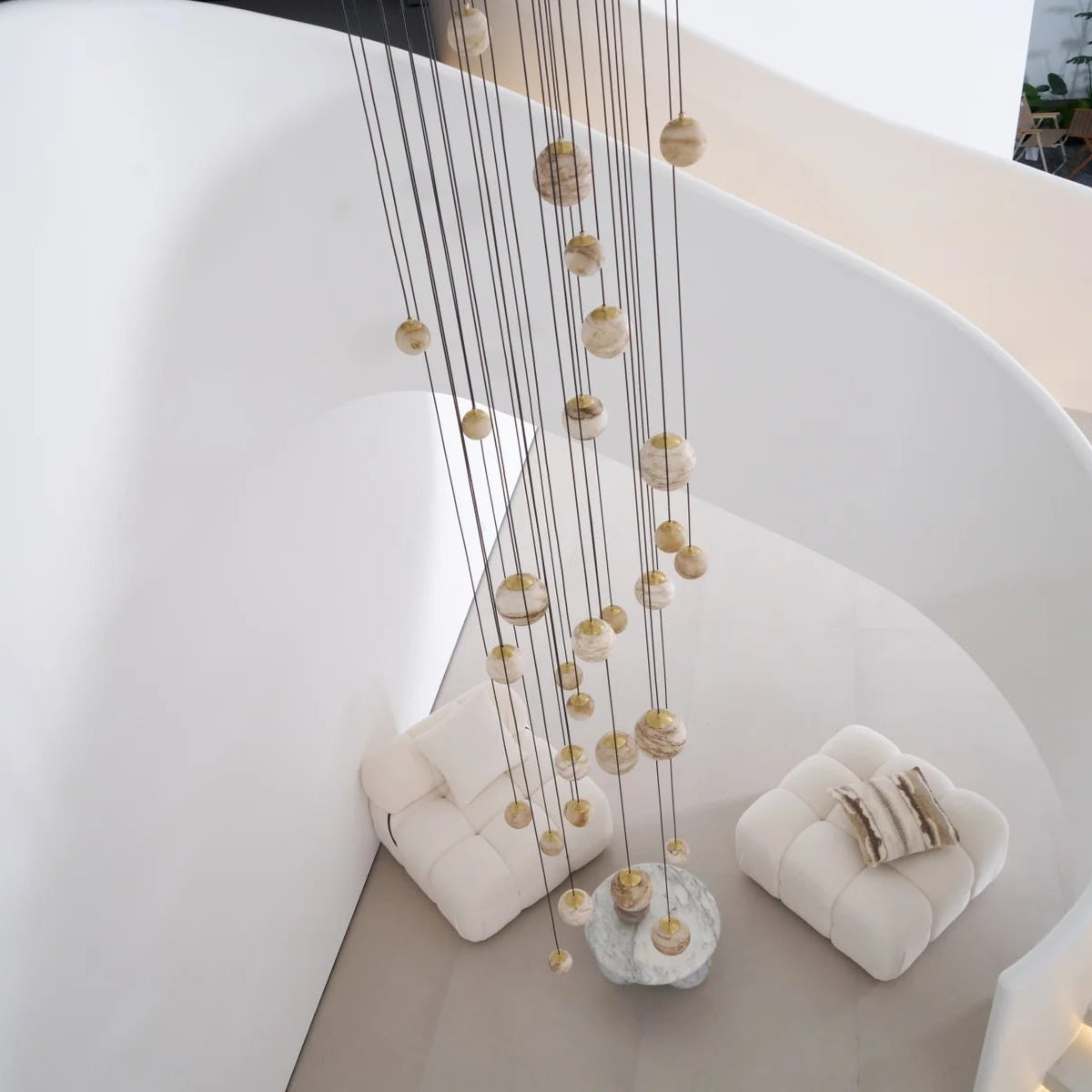 Sultana Alabaster Cluster Chandelier - Pre Order