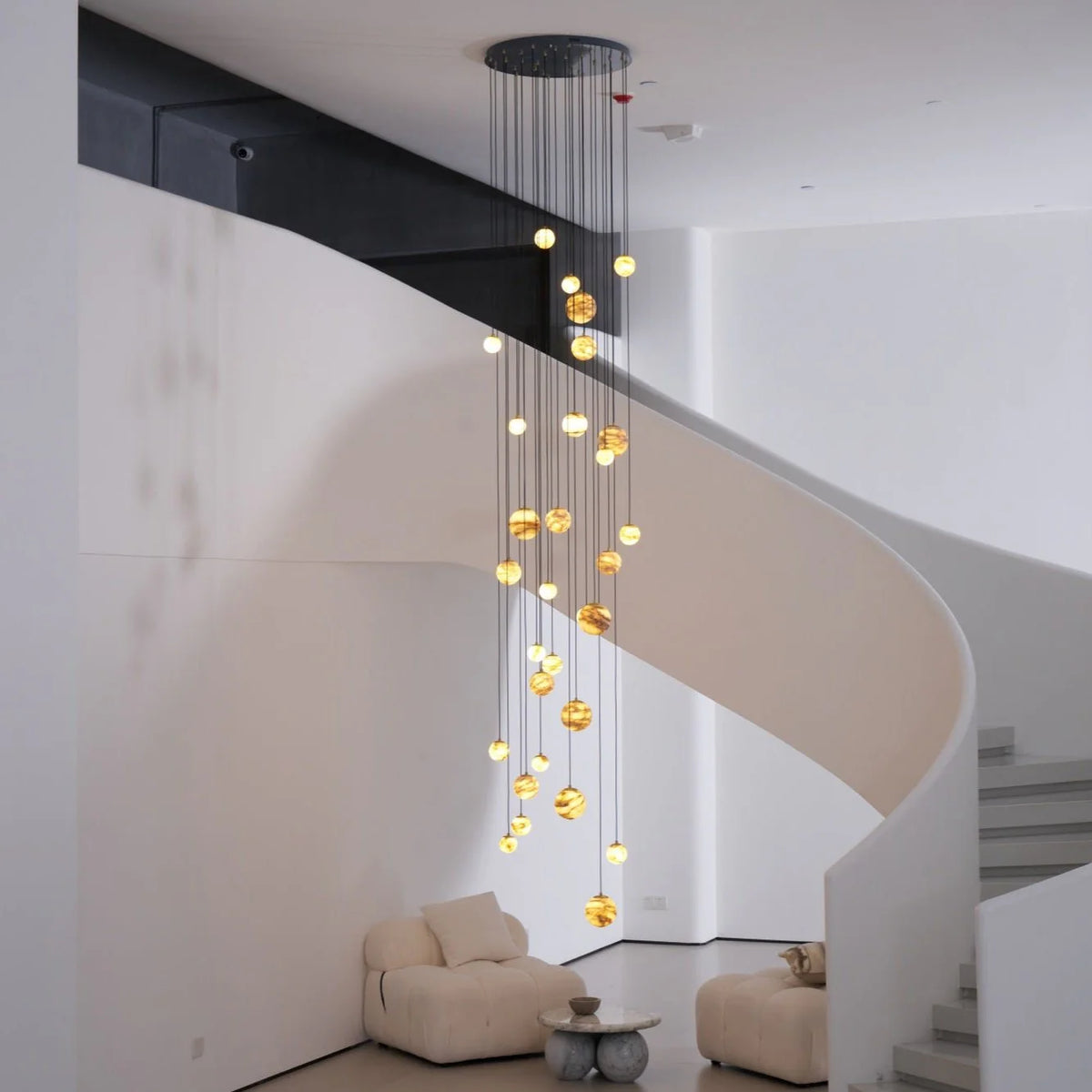 Sultana Alabaster Cluster Chandelier - Pre Order