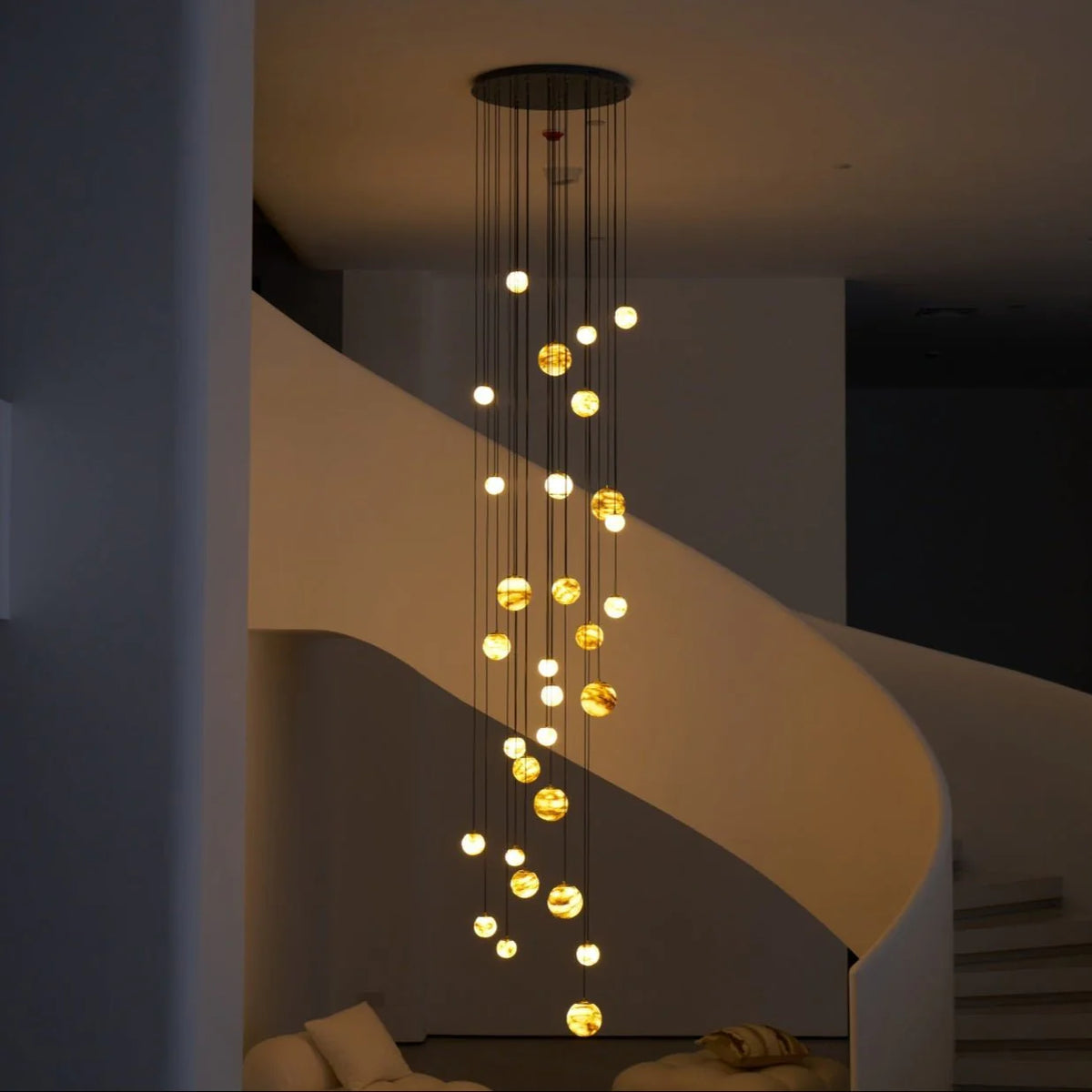 Sultana Alabaster Cluster Chandelier - Pre Order