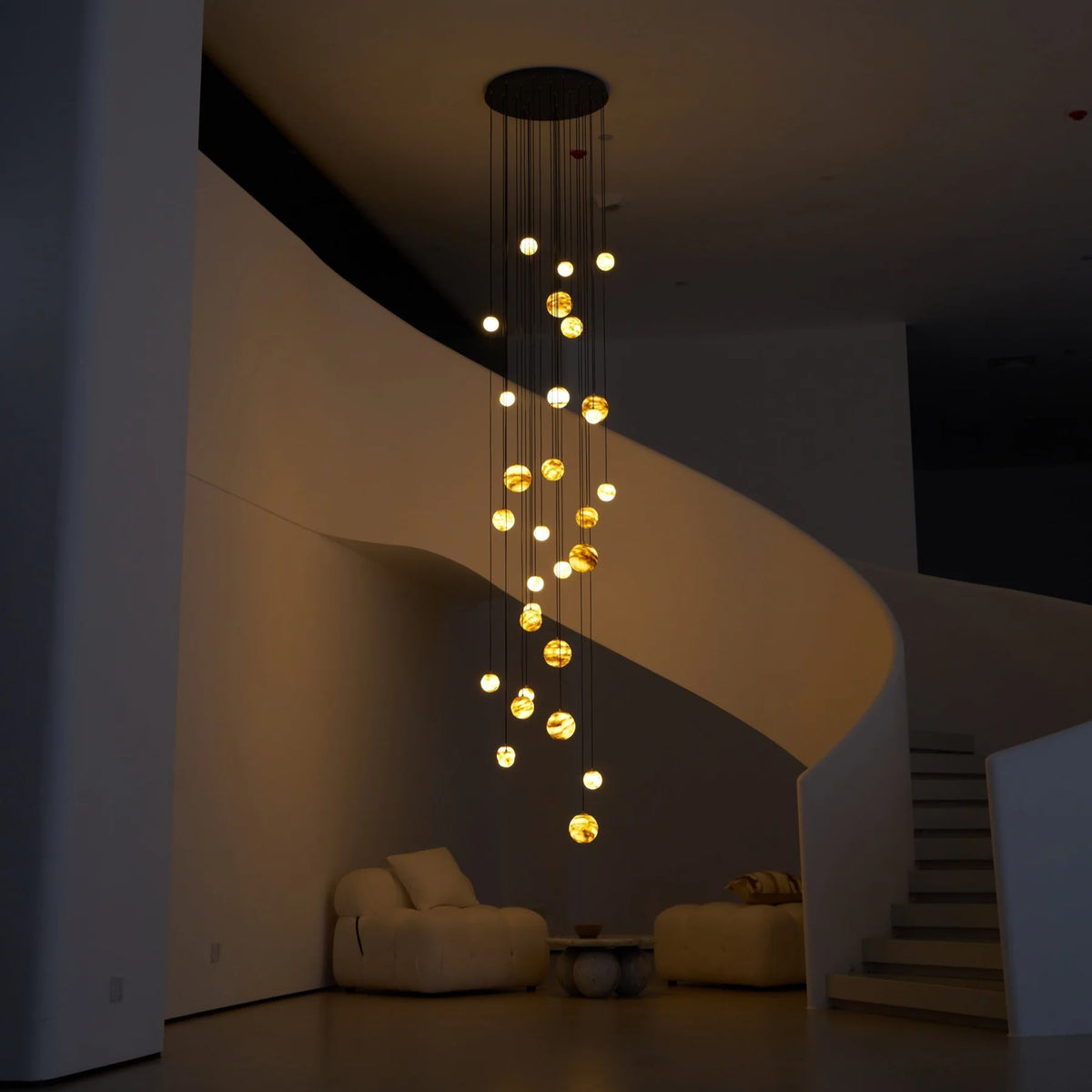 Sultana Alabaster Cluster Chandelier - Pre Order