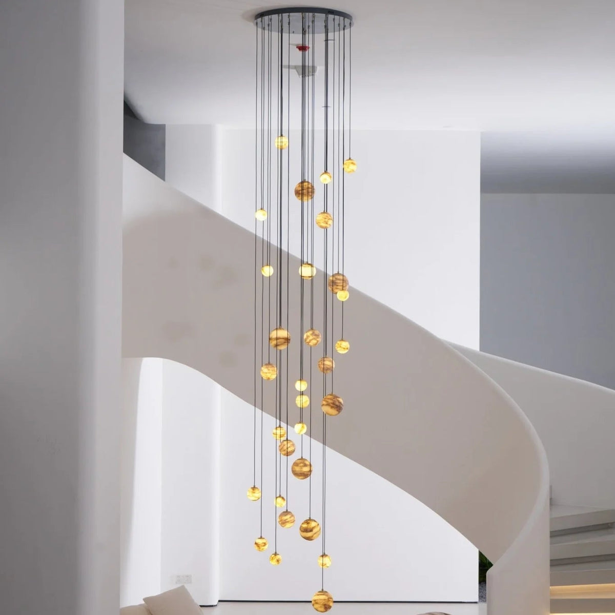 Sultana Alabaster Cluster Chandelier - Pre Order
