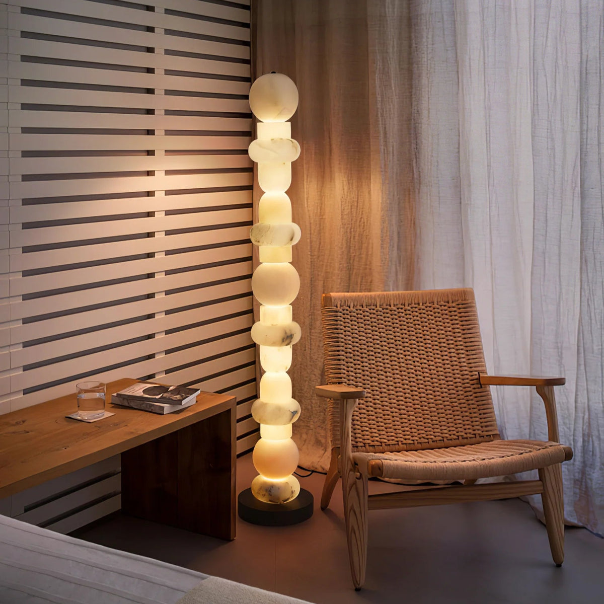Spanish Alabaster Floor Lamp - Pre Order