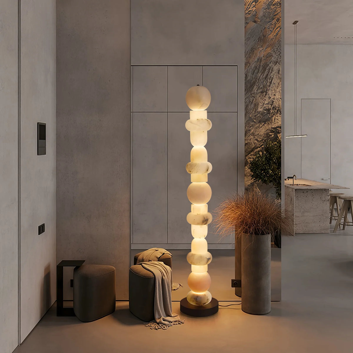 Spanish Alabaster Floor Lamp - Pre Order