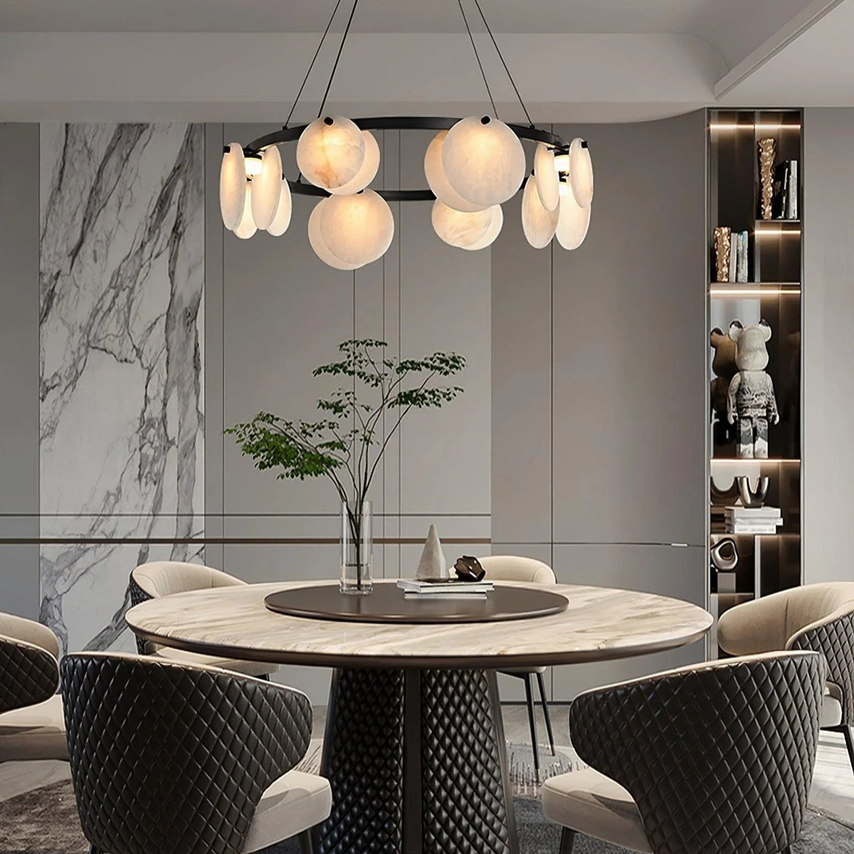 Trinidad Alabaster Chandelier - Pre Order