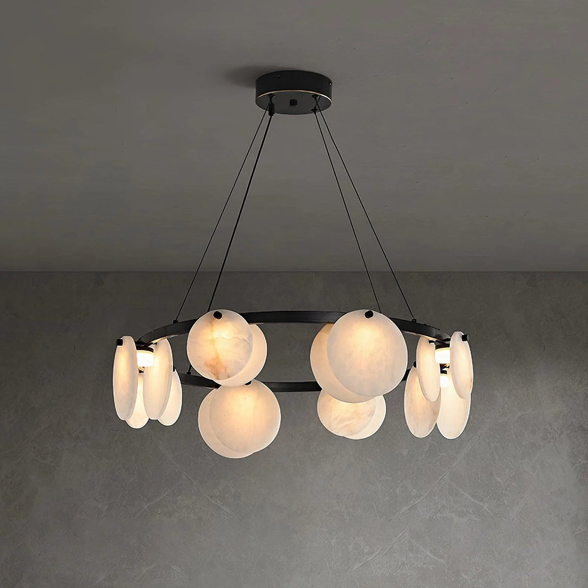 Trinidad Alabaster Chandelier - Pre Order