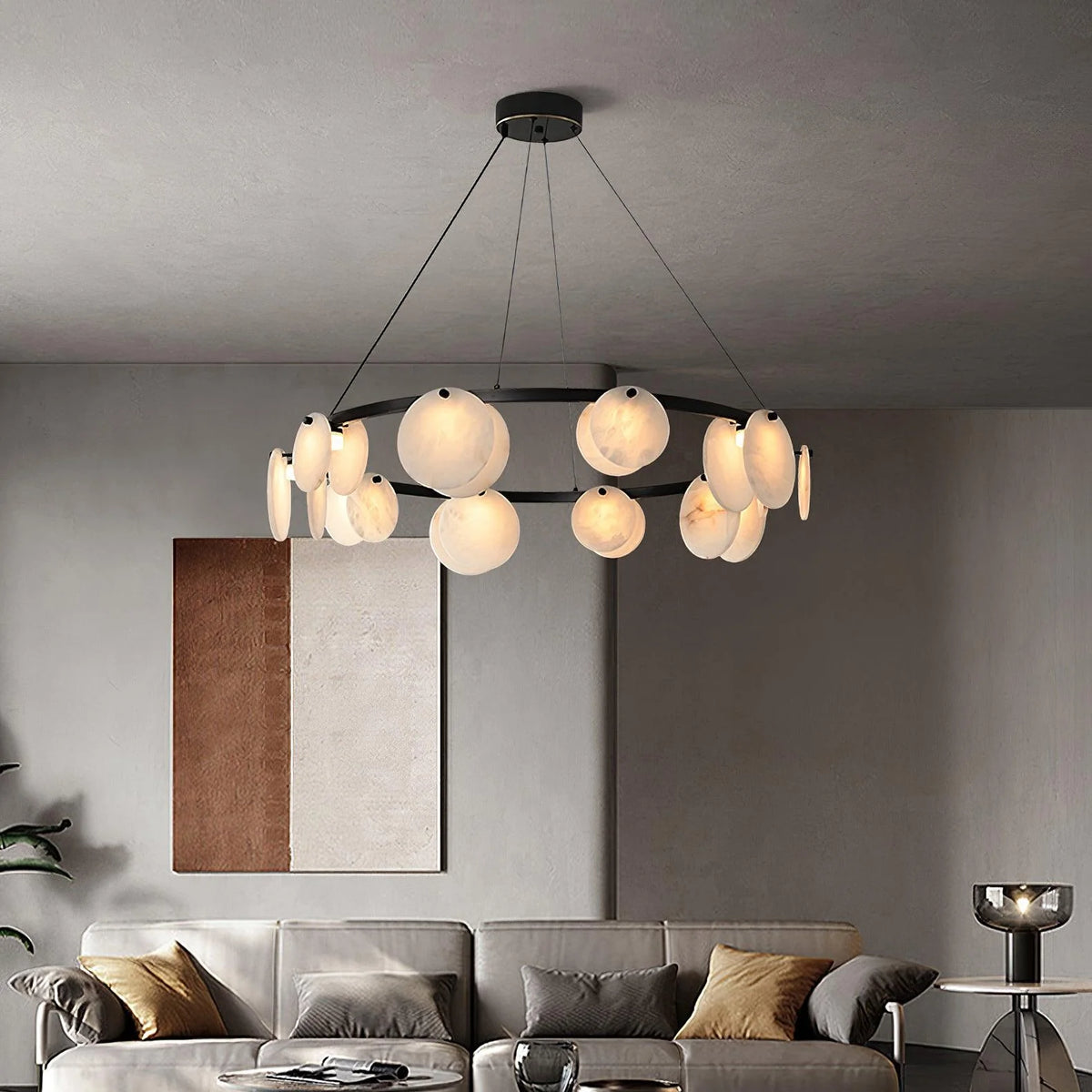 Trinidad Alabaster Chandelier - Pre Order