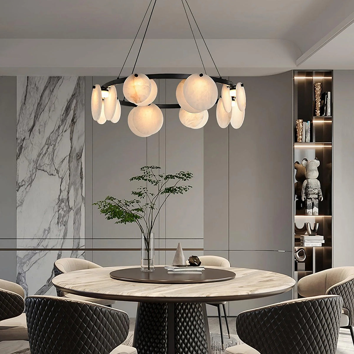 Trinidad Alabaster Chandelier - Pre Order