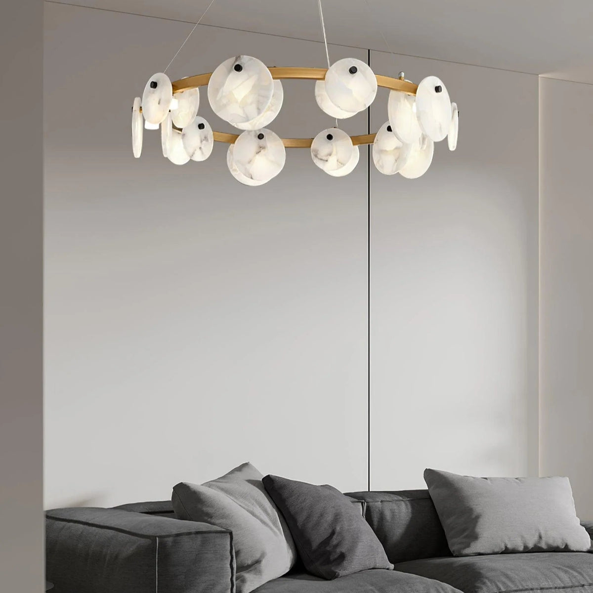 Trinidad Alabaster Chandelier - Pre Order