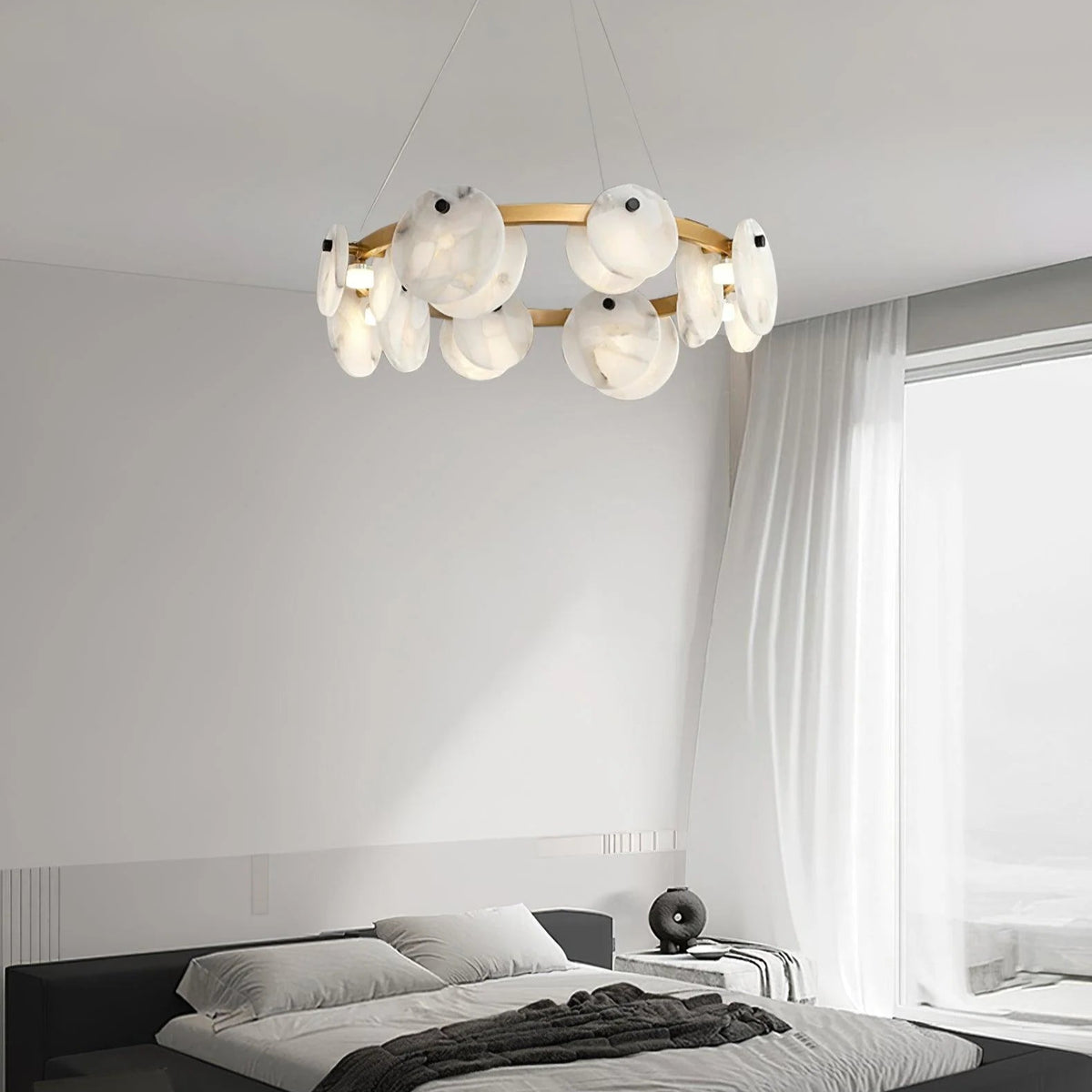 Trinidad Alabaster Chandelier - Pre Order