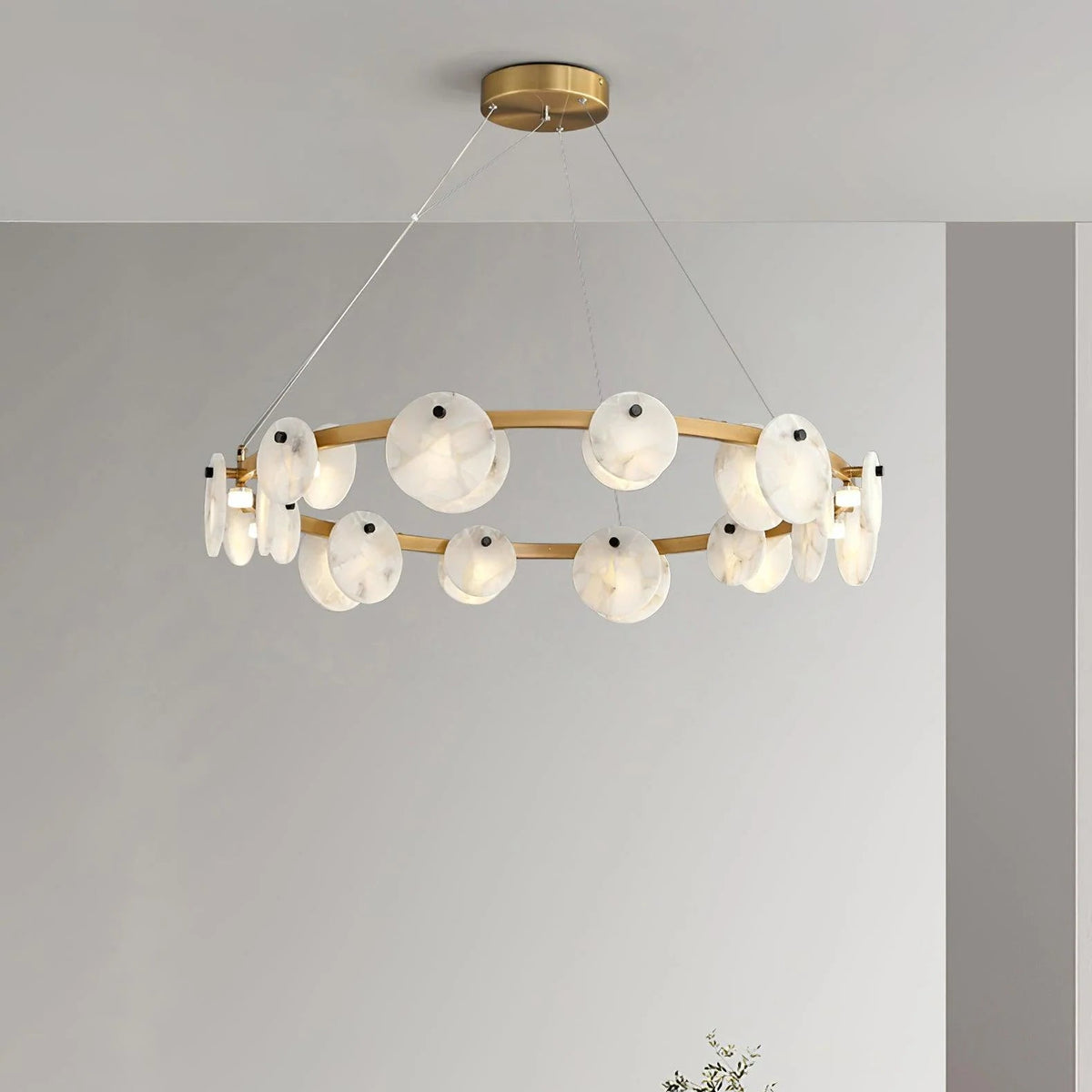 Trinidad Alabaster Chandelier - Pre Order