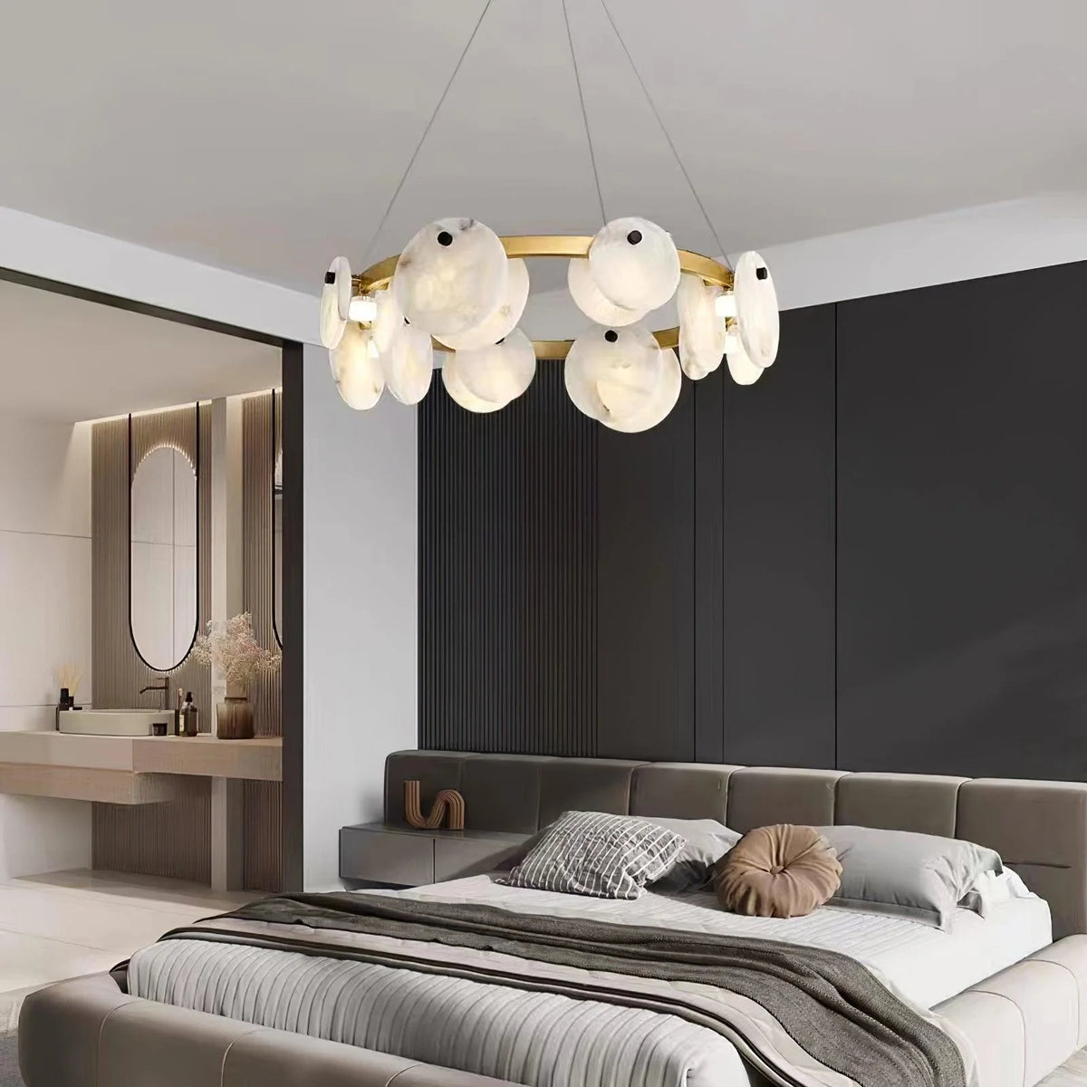 Trinidad Alabaster Chandelier - Pre Order