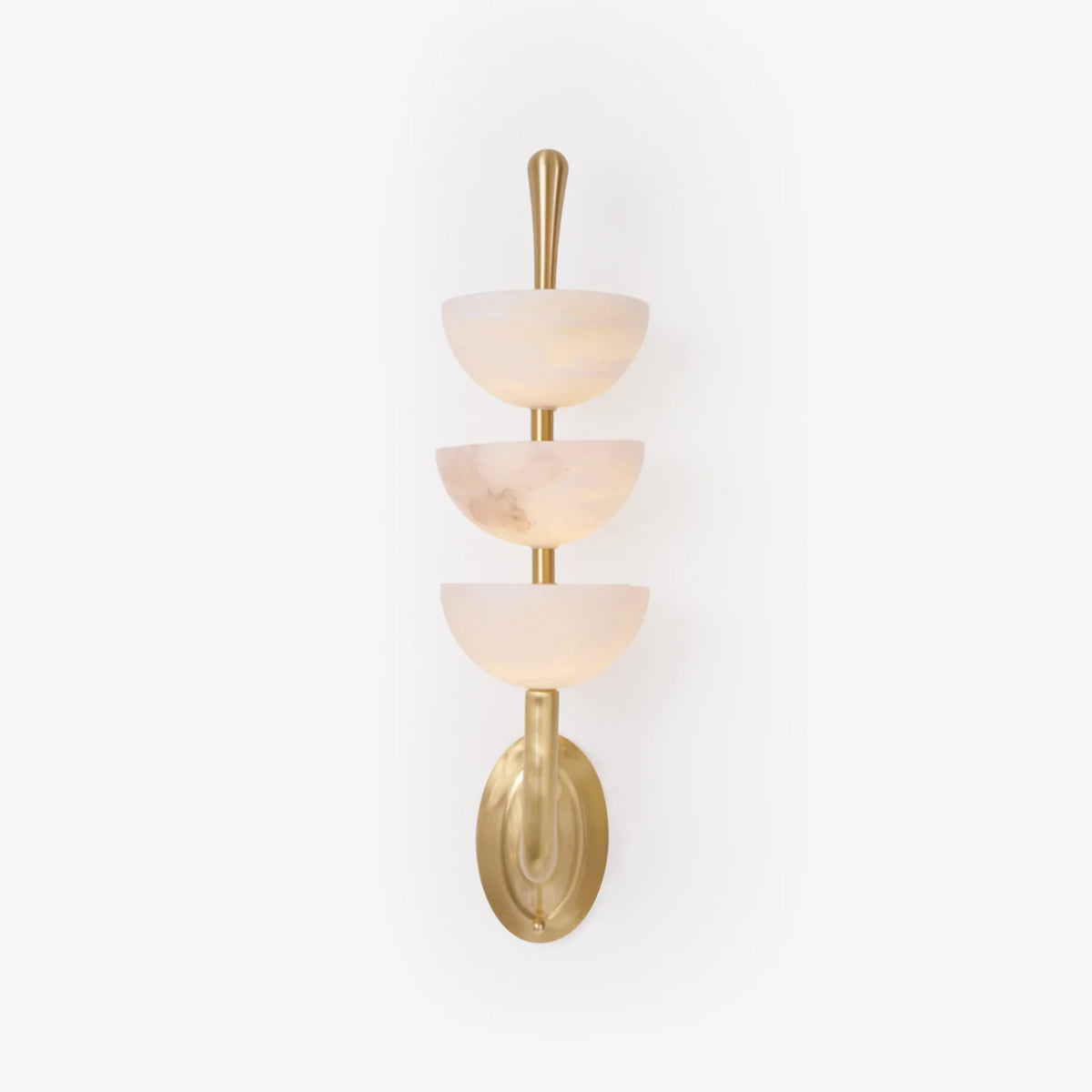 Triple Alabaster Wall Sconce - Pre Order