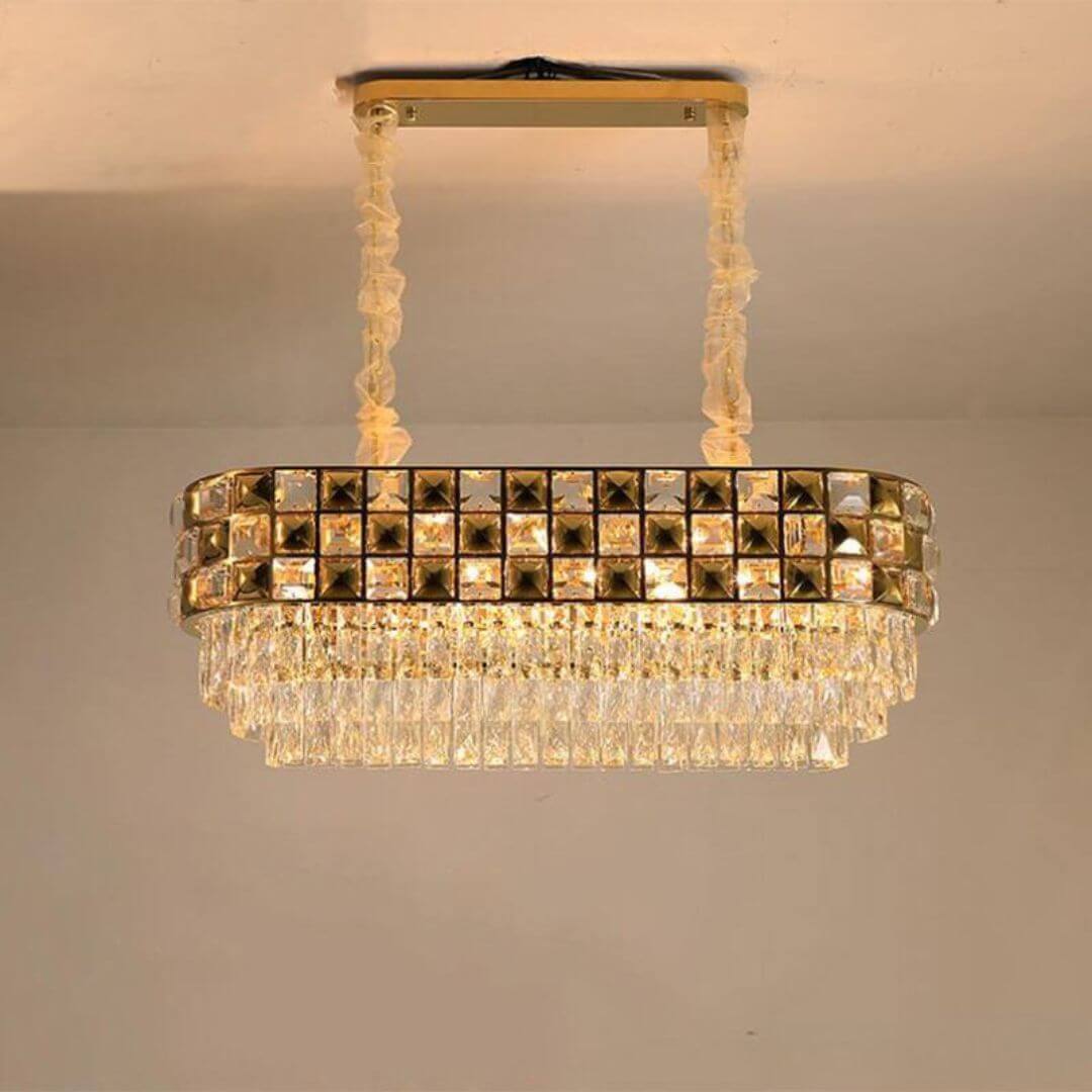 Tungsten chandelier light in Australia, showcasing warm glow and sophisticated design for stylish interiors