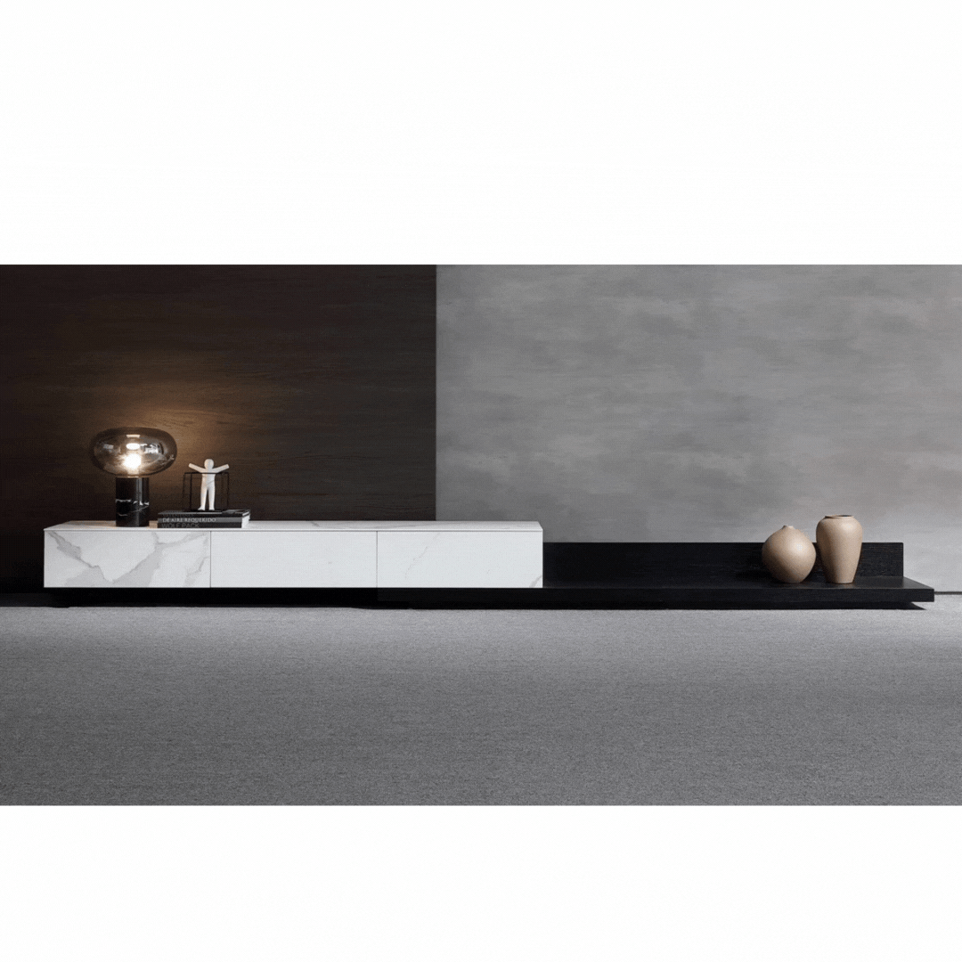 Media Haven Extendable TV Unit | Elegant Interior