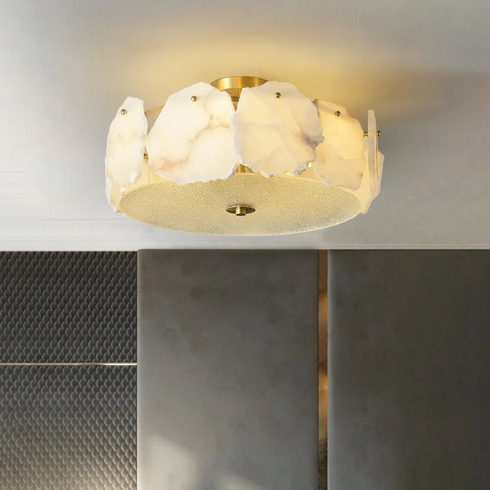 Valeria Alabaster Ceiling Lamp - Pre Order